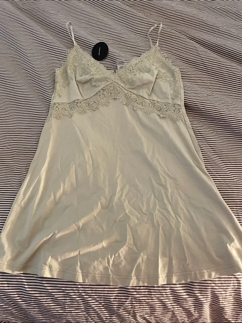 Lulus Absolutely Enchanting Sage Lace Lingerie Slip Green - Size S